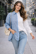 City Breeze Contrast Stripe Shirt