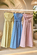 Italy Polka Dot Midi Dress