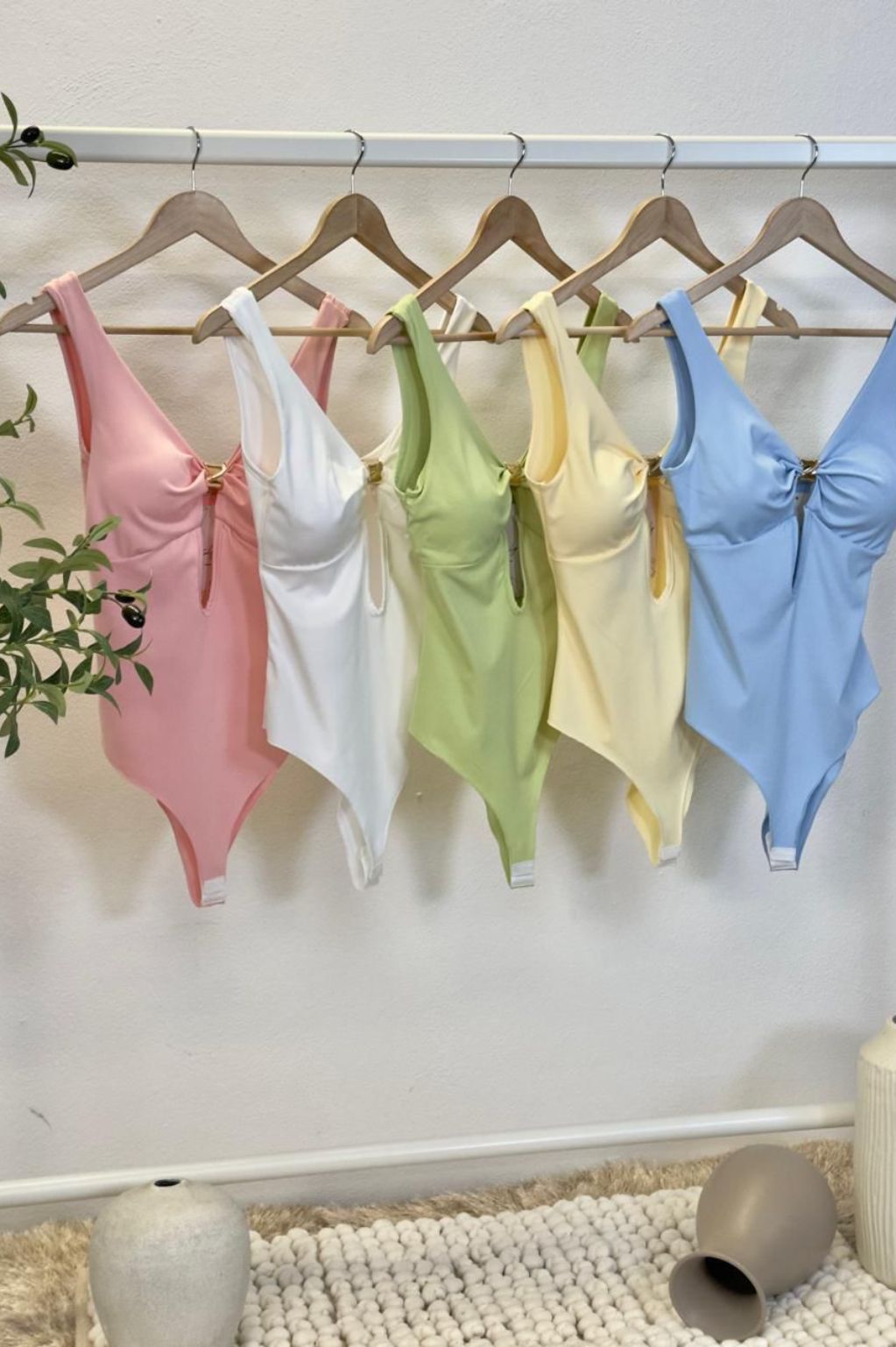 Riviera Ring Detail Swimsuit - Bodysuit