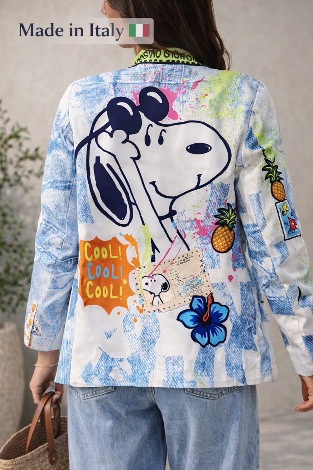 Snoopy Love Art Print Blazer