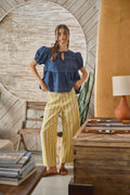 Sunny Coast Striped Wide Leg Pants