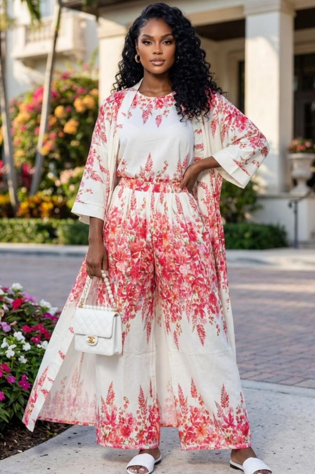 Trio Floral Resort Set